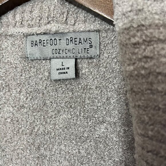 Barefoot Dreams‎ CozyChic Lite Open Front Cardigan Size Large - Picture 2 of 4